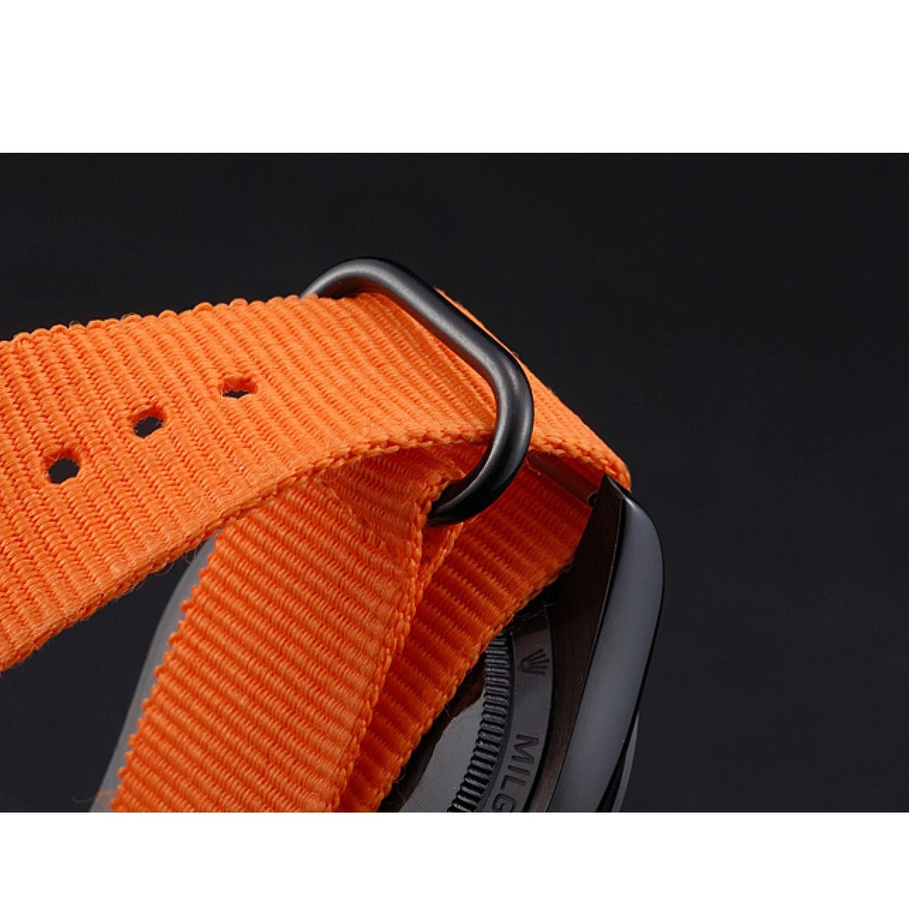 Good copy rolex watches Bamford Nylon Strap Rolex Milgauss Orange 622003 0817